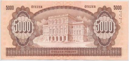 1990. 5000Ft "H" T:III szép papír