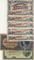 16db propaganda/kiállítási szöveggel felülnyomott pengős bankjegy (14klf) T:I,II(többségében),III