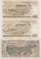 Ausztria 1967. 20Sch + 1986. 20Sch (2x) T:III
Austria 1967. 20 Schilling + 1986. 20 Schilling (2x) ...