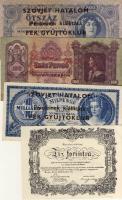 16db propaganda/kiállítási szöveggel felülnyomott pengős bankjegy (14klf) T:I,II(többségében),III