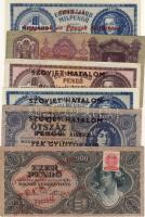 16db propaganda/kiállítási szöveggel felülnyomott pengős bankjegy (14klf) T:I,II(többségében),III