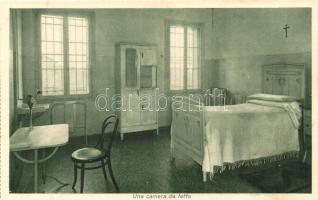 Venice, Venezia; Casa di Salute Fate-Bene-Fratelli / hospital, interior, bedroom (fl)