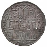 1172-1196. Rézpénz Cu "III. Béla" (2,40g) T:2 ü., ly. 
Huszár 72., Unger I.: 114