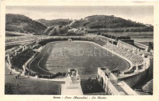 Rome, Roma; Foro Mussolini, Lo Stadio / stadium