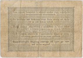 1848. 1Ft "Kossuth bankó" T:III,III-
Adamo G104