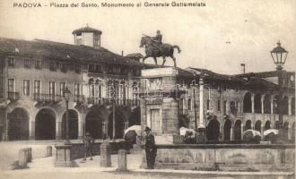 Padova, Piazza del Santo, Monumento al Generale Gattamelata / square, statue (EK)