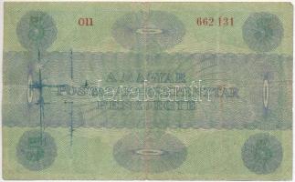 1919. 5K "OSZTRÁK-MAGYAR BANK BANKJEGYEIRE" előlapján gúnyrajz T:III,III-
