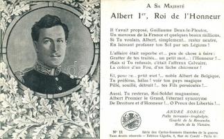 Albert Ier, Roi de l&#039;Honneur  / Albert I of Belgium