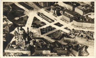 Vienna, Wien; Karlskirche, Fliegeraufnahme / church, aerial view (EK)