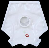 ~1970. "BM Tartalékos Tisztképző Iskola" jelzett hollóházi porcelán emlékplakett eredeti d...