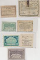 Ausztria 1920. 15db-os Heller szükségpénz tétel T:vegyes
Austria 1920. 15 pcs of Heller notes C:mix...