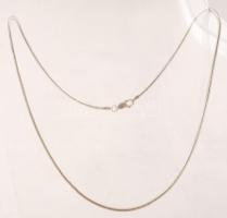 Ezüst, kígyó nyaklánc, jelzett, Ag., 11,3gr., 46cm/Silver snake necklace, marked, Ag. 11,3gr., 46cm