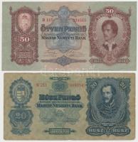 1930. 20P + 1932. 50P T:II,III