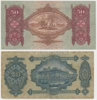 1930. 20P + 1932. 50P T:II,III
