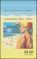 Lifesaving stamp-booklet, Életmentők bélyegfüzet