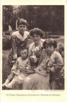 I.K.H. Frau Prinzessin Rupprecht von Bayern, Kindern / Duchess Marie Gabrielle in Bavaria with her children