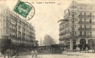 Algiers, Alger; 'Rue Michelet' / Michelet street, Grand Hotel Excelsior (EK)