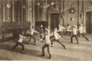 Vienna, Wien; Theresianische Akademie / fencing hall