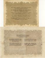 1848-49. 1Ft,2Ft,2Ft (fekete),5Ft 2klf színvariáns,10Ft,100Ft R! T:A bankjegyek ki vannak tisztítva ...