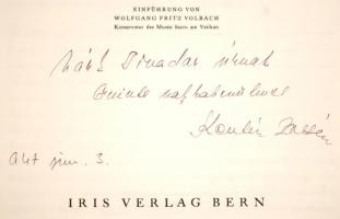 Ricarda Huch: Altchristliche Mosaiken. Bern, 1989, Iris Verlag. Kiadói papírkötésben. Ajándékozási b...