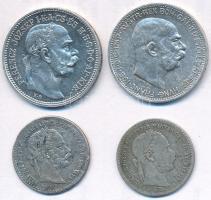 1869KB 10kr Ag "Magyar Királyi Váltó Pénz" (2x) + 1915KB 1K Ag + Ausztria 1915. 1K Ag &quo...