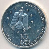 Németország 2004D 10EUR Ag "Columbus űrlabor" T:1-,2
Germany 2004D 10 Euro Ag "Colum...