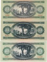 10Ft 1949. T:II+ Csak egyszer hajtva! 1957,1960,1962,1969,1975. T:I