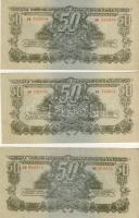 1944. "V.H." 50P (5x) T:I(2x),II+,II (3x)
