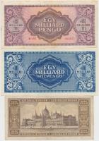 9db-os vegyes pengő bankjegy tétel T:vegyes