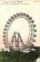 Vienna, Wien II. Prater, Riesenrad / ferris wheel (EK)