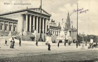 Vienna, Wien; Reichsratgebaude / council