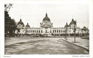 Budapest XIV. Városliget, Széchenyi fürdő, kiadja a Magyar Földrajzi Intézet (EK)