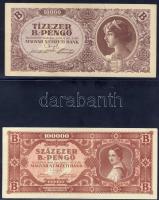 Pengő-infla gyűjtemény jobbakkal 41klf db T:I,I-,II+,II, kevés III