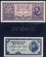 Pengő-infla gyűjtemény jobbakkal 41klf db T:I,I-,II+,II, kevés III