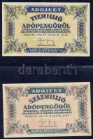 Pengő-infla gyűjtemény jobbakkal 41klf db T:I,I-,II+,II, kevés III