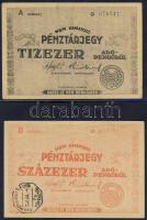 Pengő-infla gyűjtemény jobbakkal 41klf db T:I,I-,II+,II, kevés III