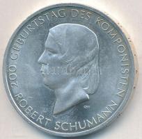 Németország 2010J 10EUR Ag &quot;Robert Schumann&quot; T:1-,2 Germany 2010J 10 Euro Ag &quot;Robert Schumann&quot; C:AU,XF