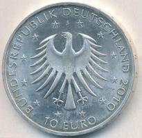 Németország 2010J 10EUR Ag "Robert Schumann" T:1-,2
Germany 2010J 10 Euro Ag "Robert...