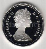 Kanada 1987. 1$ "hajó" Ag T:PP Tanúsítvánnyal.