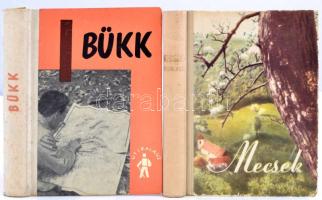 Bükk útikalauz. Bp., 1962, Sport.+ Mecsek útikalauz. Bp., 1959, Sport Lap- és Könyvkiadó. kiadói karton kötésben