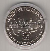 Kuba 1984. 5P Ag "Flotta-hajó" T:1