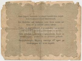 1848. 10Ft "Kossuth bankó" T:III-,IV 
Adamo G111