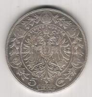 Ausztria 1900. 5K Ag T:3