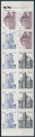 Építészet bélyegfüzet, Architecture stamp-booklet