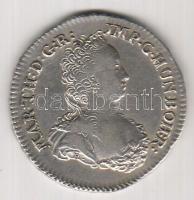 Ausztria/Németalföld 1479R 1/2Dukaton Ag "M.Theresia" T:2/2/3+