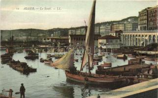 Algiers; 'Alger - La Santé' / harbor, ships