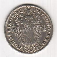 1740KB 30kr Ag VI.Károly T:3/3+