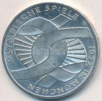 NSZK 1972G 10M Ag "Olimpia-München / Csomó" T:2 
FRG 1972G 10 Mark Ag "Olymics Munic...