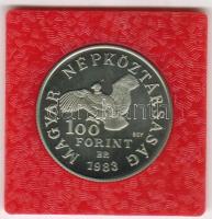 1983. 100Ft "Simon Bolivár" T:PP Eredeti tokban, tanúsítvánnyal!