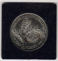 1981. 100Ft "FAO" T:BU Eredeti tokban, tanúsítvánnyal!